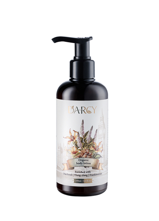 D’Arcy Body Lotion Organic 250ml Moisturizing, Restoring, Antioxidant